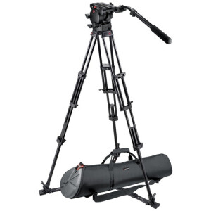 Manfrotto 526,545GBK-1 штатив с видеоголовкой 526 для видеокамеры