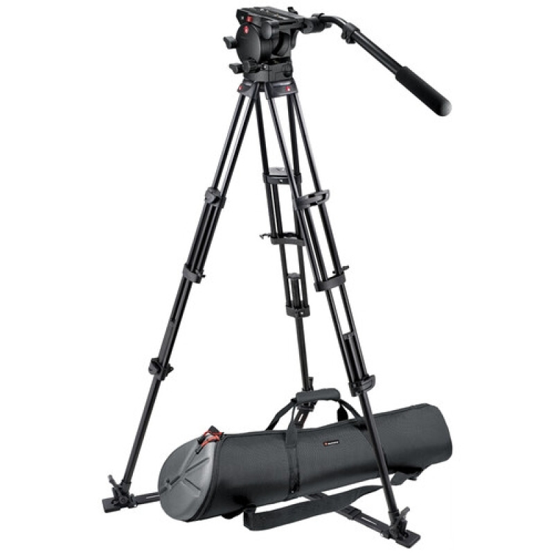 Manfrotto 526,545GBK-1 штатив с видеоголовкой 526 для видеокамеры