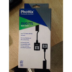 Phottix (38315) DUO TTL кабель для управления двумя TTL вспышками 2 м