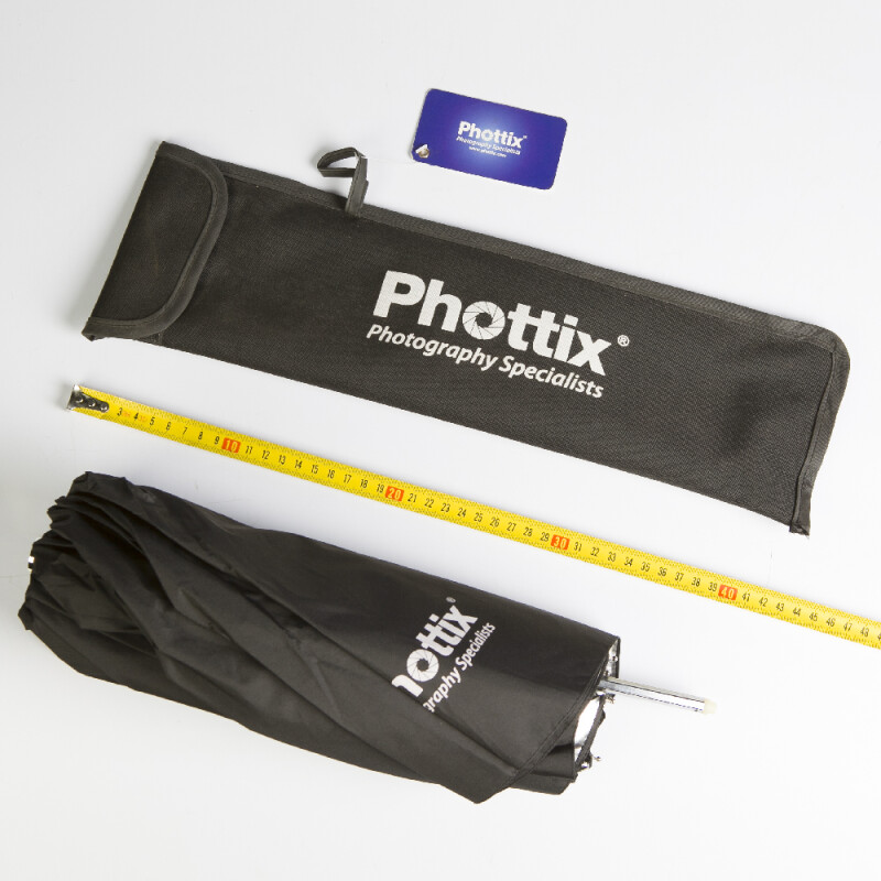 Phottix 85341 ультракомпактный зонт 91 см 36" серебряный