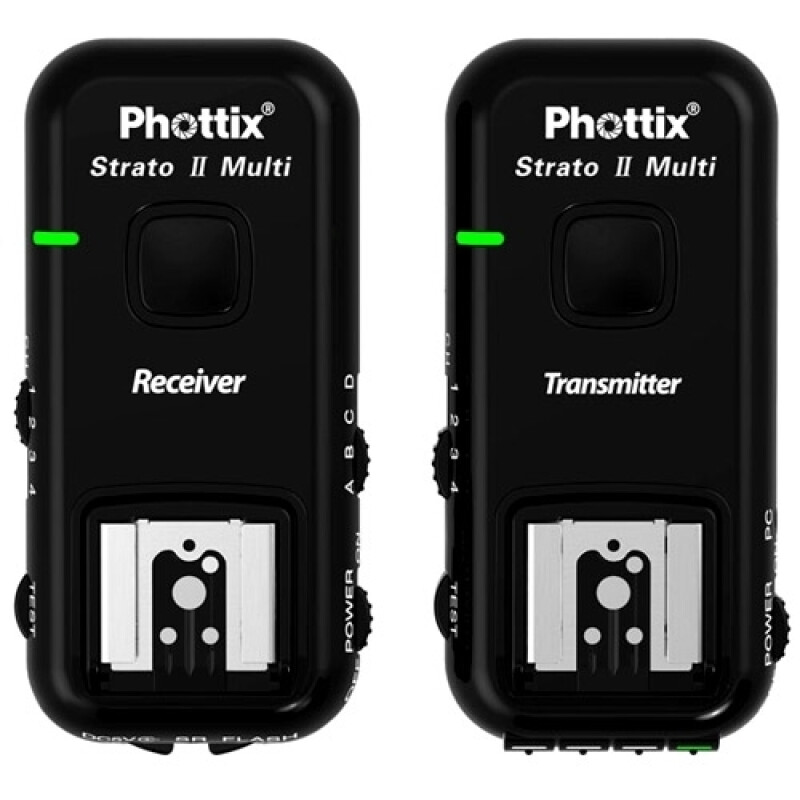 Phottix Strato II 2.4 GHz (15653) комплект радиосинхронизаторов 5 в 1 для Nikon