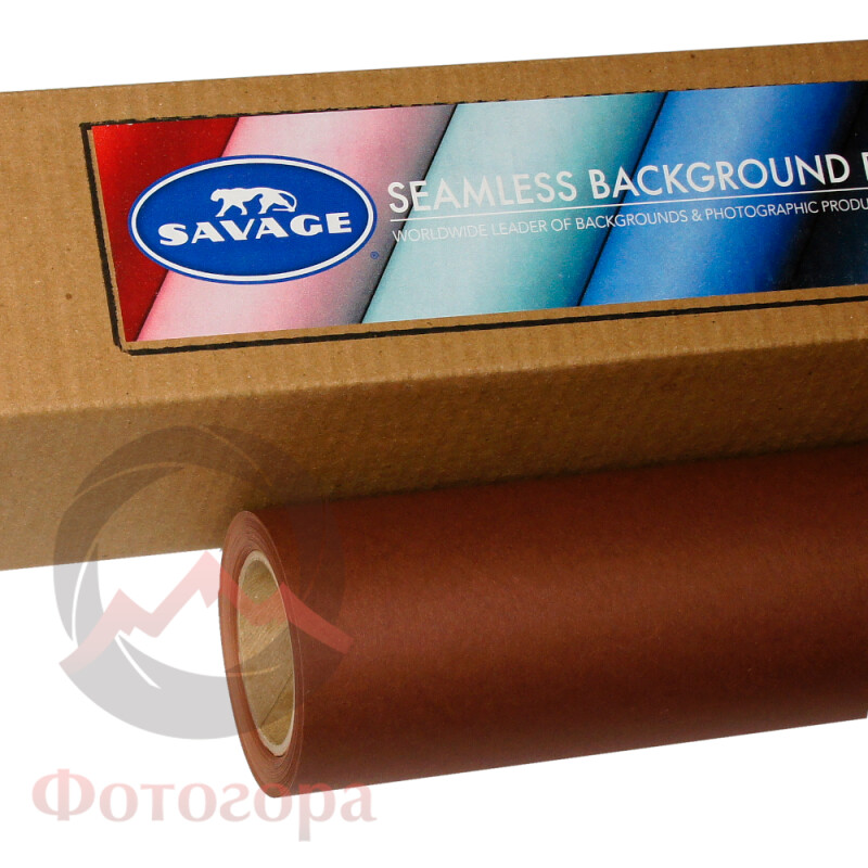 Savage (16-12) Chestnut фон бумажный 2,7x11 м каштановый