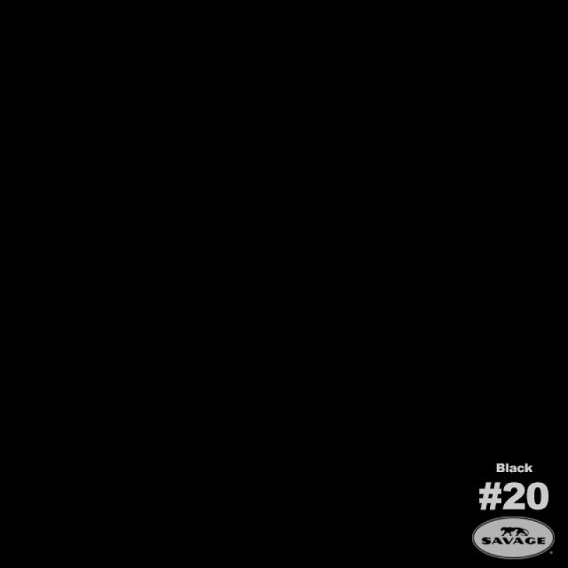 Savage (20-12) Black фон бумажный 2,7x11 м черный