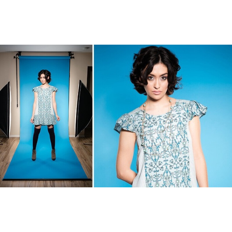 Savage (65-12) Regal Blue фон бумажный 2,7x11 м королевский синий