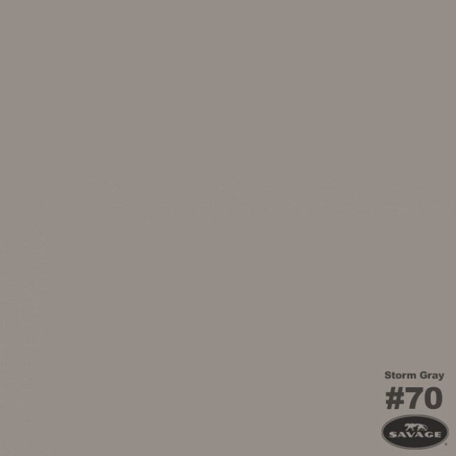 Savage (70-12) Storm Gray фон бумажный 2,7x11 м серый