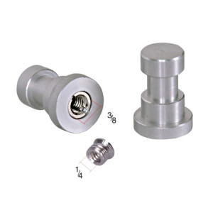 Fotokvant FLH-04 адаптер крепления освещения 16 мм на штатив 1/4 или 3/8 дюйма