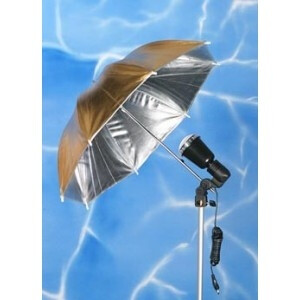 Grifon US-101GS silver/gold комбинированный зонт серебро/золото 101 см