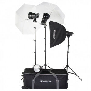 Lumifor AMATO 100 ADVANCE KIT комплект импульсных осветителей 3х100 Дж
