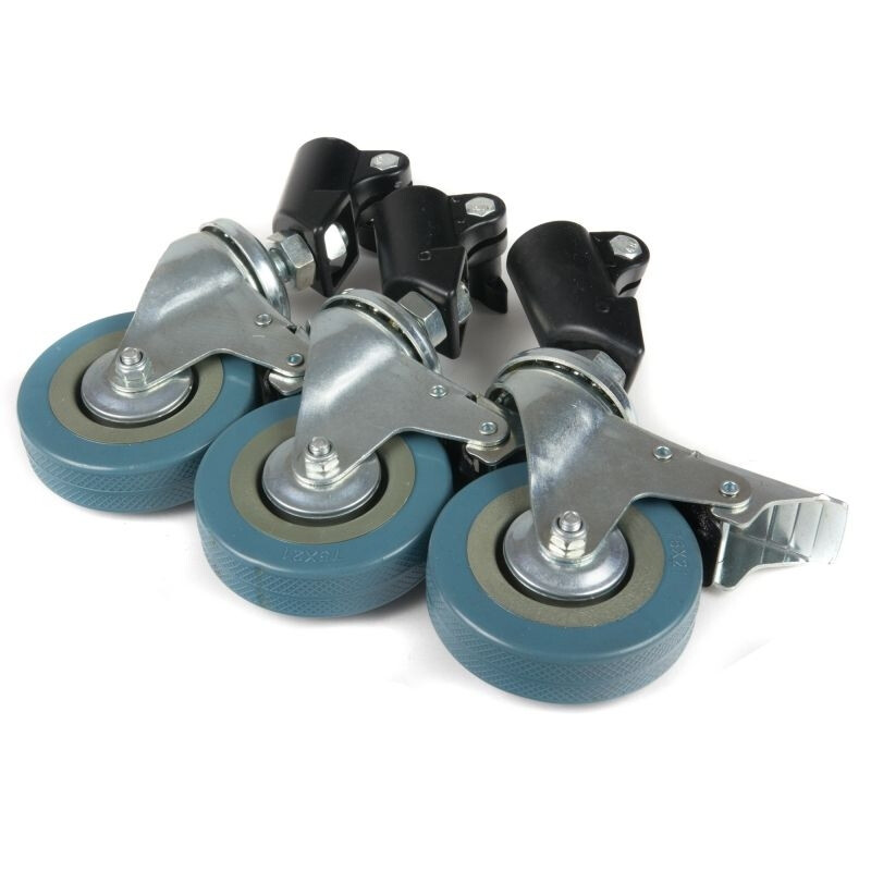 Lumifor LWL-22 колеса для студийной стойки 3 шт. посадочный диаметр 22.5 мм