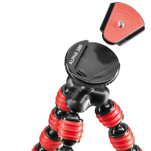 Cullmann ALPHA 380 Red настольный штатив красный