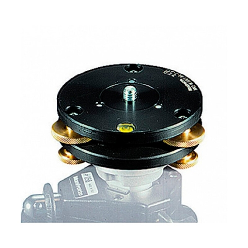 Manfrotto 338 выравнивающая платформа для штативной головки