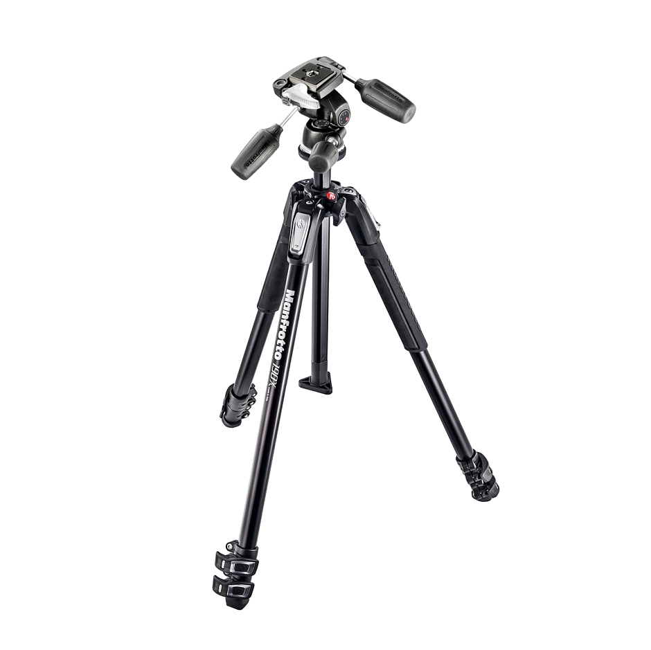 Manfrotto MK190X3-3W1 штатив и 3D-головка для фотокамеры Manfrotto MK190X3-3W1 штатив и 3D-головка для фотокамеры