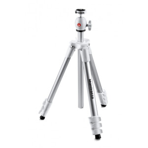 Manfrotto MKCOMPACTLT-WH Compact Light штатив с шаровой головкой для фотокамеры (белый)
