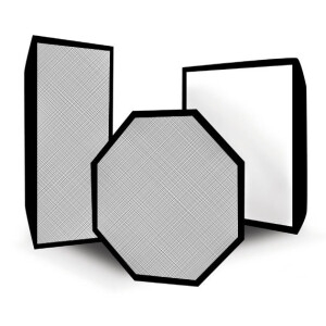 Rekam SBOR 90 жаропрочный октобокс с углублением серебряный 90 см