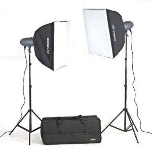 Visico VL PLUS 400 Soft Box KIT комплект импульсного света