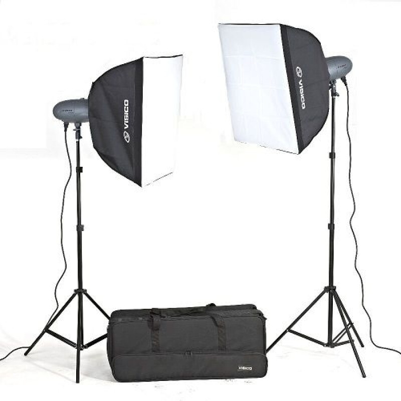 Visico VL PLUS 400 Soft Box KIT комплект импульсного света
