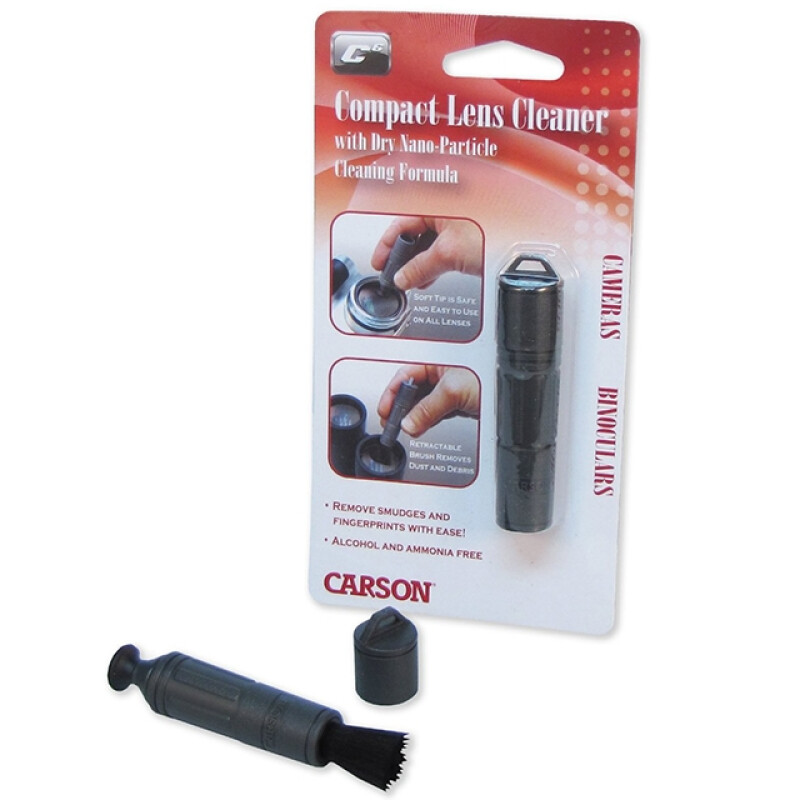 Carson CS-20 компактный карандаш-брелок для чистки оптики 12 мм
