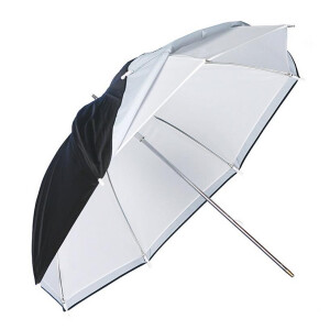 Grifon US-84TWB зонт комбинированный на просвет/отражение белого цвета 84 см