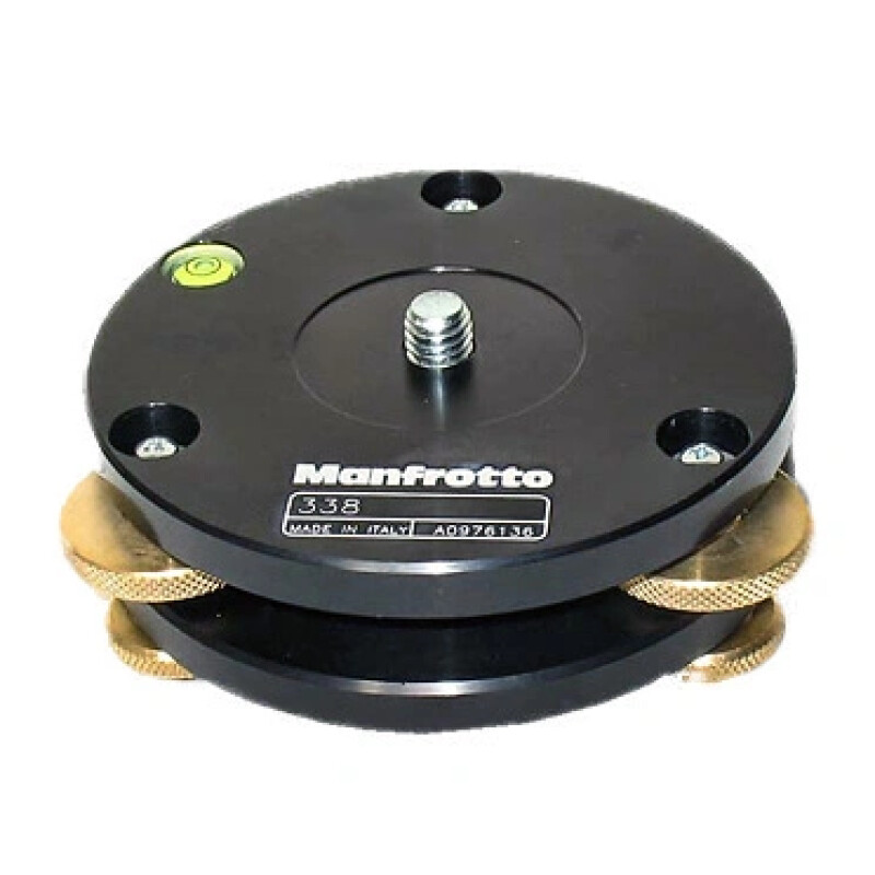 Manfrotto 338 выравнивающая платформа для штативной головки