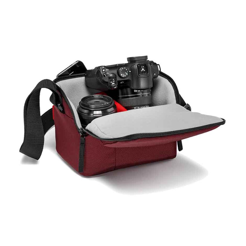 Manfrotto NX-SB-IBX сумка наплечная для фотоаппарата NX I бордовая