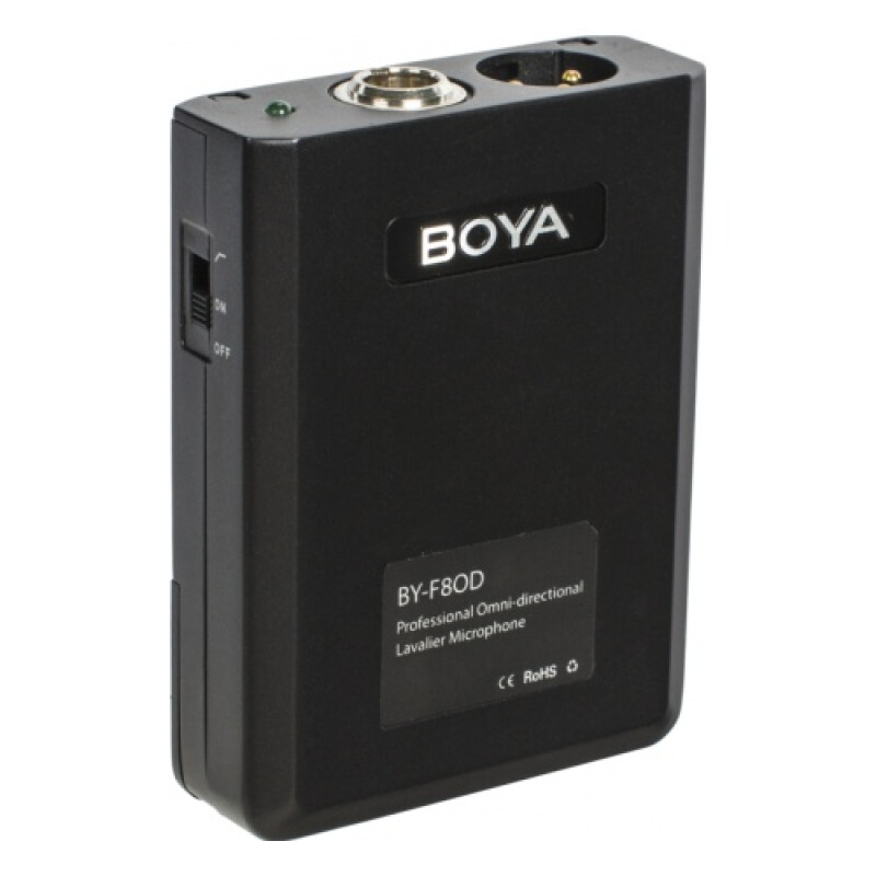 Boya BY-F8OD профессиональный всенаправленный видео-инструментальный петличный микрофон