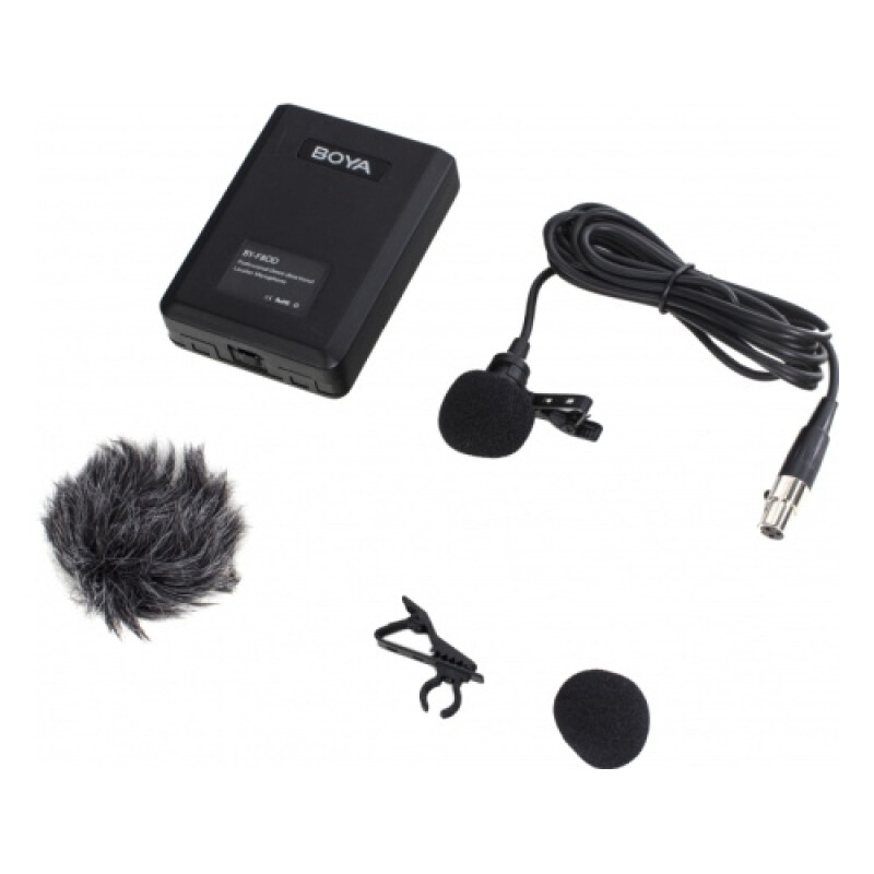 Boya BY-F8OD профессиональный всенаправленный видео-инструментальный петличный микрофон