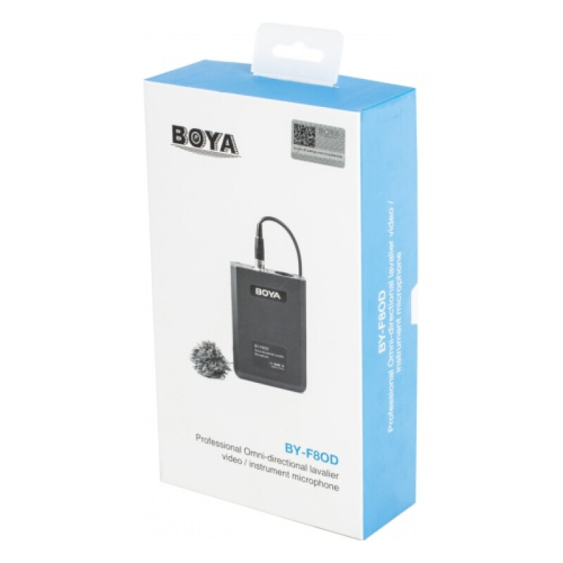 Boya BY-F8OD профессиональный всенаправленный видео-инструментальный петличный микрофон