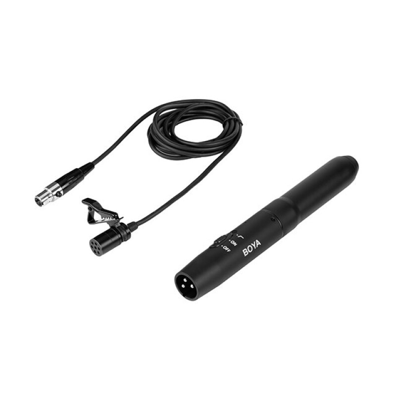 Boya BY-M11OD профессиональная всенаправленная петличная XLR микрофонная система