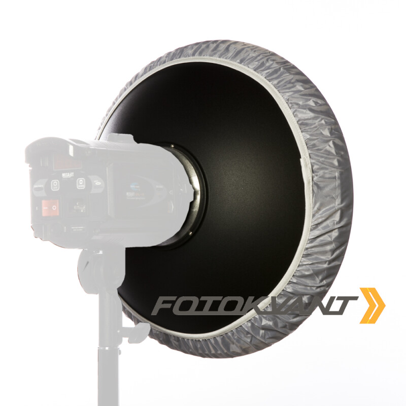 Fotokvant SR-420S GRID софтрефлектор серебряный 42 см с сотами байонет Bowens