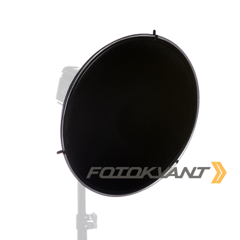 Fotokvant SR-420S GRID софтрефлектор серебряный 42 см с сотами байонет Bowens