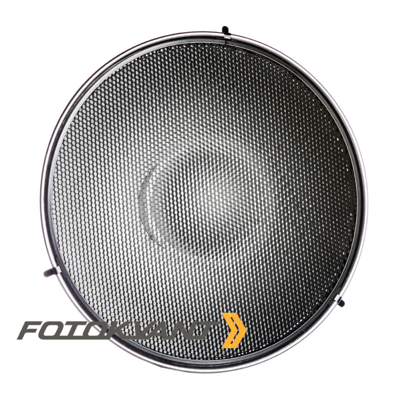 Fotokvant SR-420S GRID софтрефлектор серебряный 42 см с сотами байонет Bowens