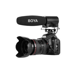 Boya BY-DMR7 микрофон пушка для DSLR камер и видеокамер