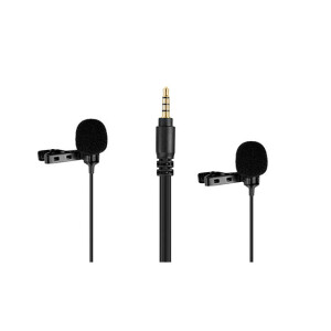 Boya BY-LM400 двойной петличный конденсаторный микрофон для смартфона