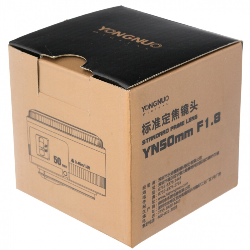 YongNuo 50 F1.8 объектив для Nikon