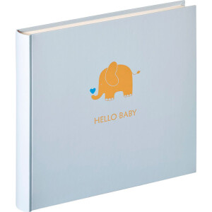 Walther UK-148-L Baby animal фотоальбом детский 50 белых страниц 28x25 голубой