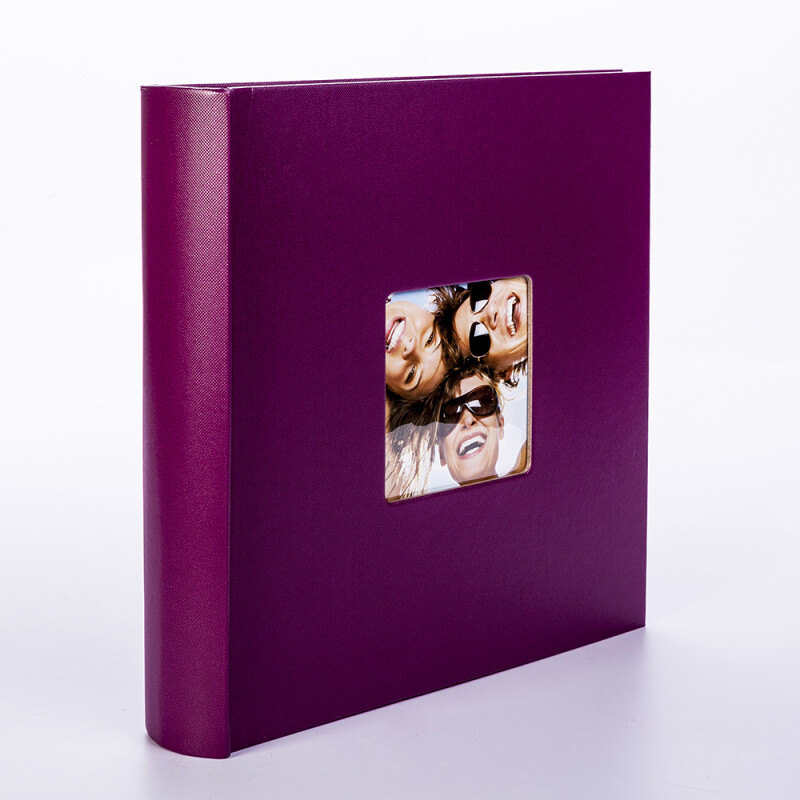 Walther FA-208-Y Fun фотоальбом 100 белых страниц 30x30 фиолетовый