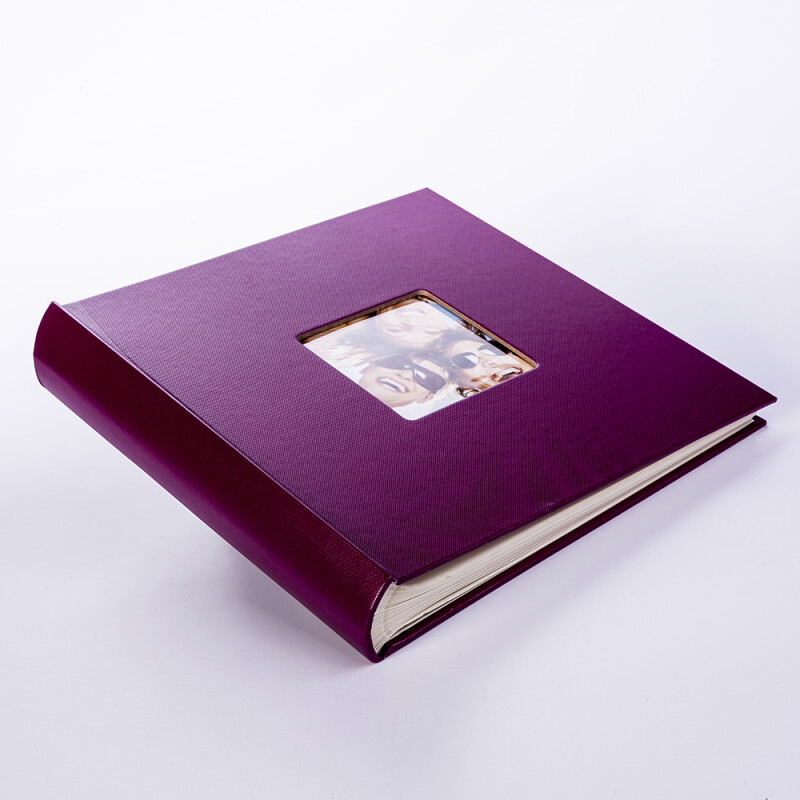 Walther FA-208-Y Fun фотоальбом 100 белых страниц 30x30 фиолетовый