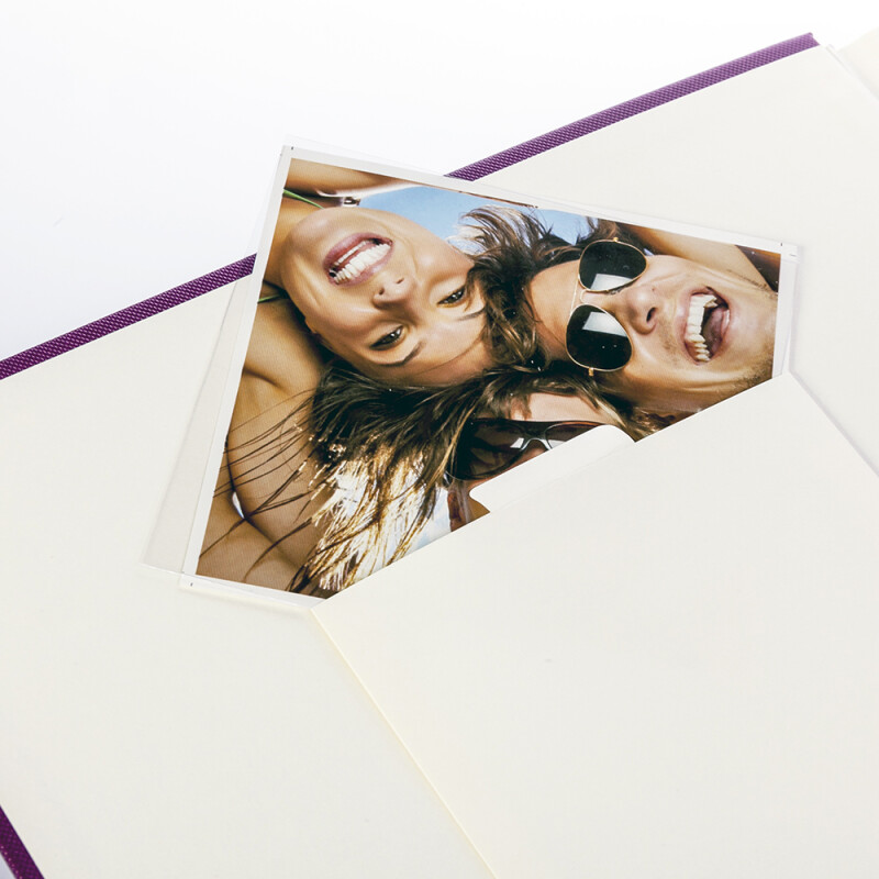 Walther FA-208-Y Fun фотоальбом 100 белых страниц 30x30 фиолетовый