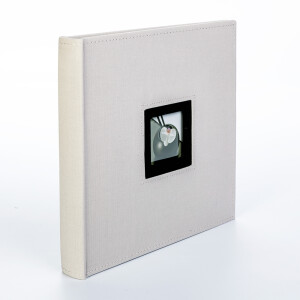 Walther FA-209-D B&amp;W фотоальбом 50 черных страниц 26x25 серый