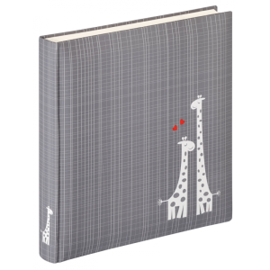 Walther UK-143 Little Darling фотоальбом детский 50 белых страниц 28x30,5 серый