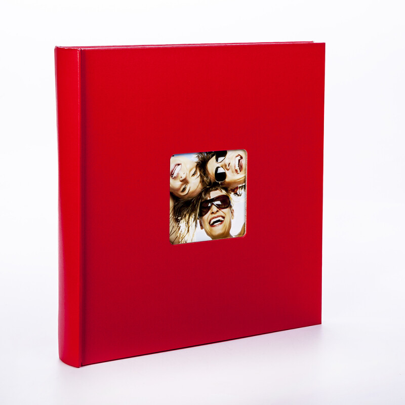 Walther SK-110-R Fun фотоальбом 50 магнитных страниц 33x34 красный