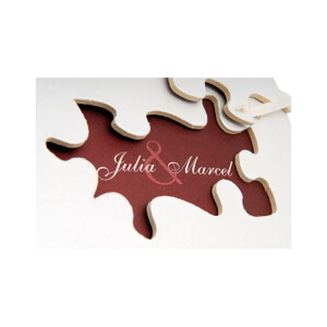 Walther UH-173 Puzzle фотоальбом свадьба 60 белых страниц 28x30.5 кремовый