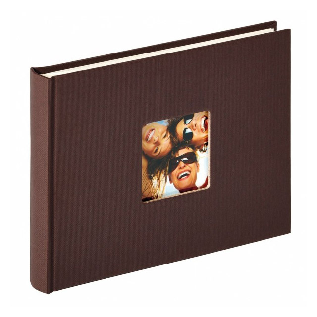 Walther FA-207-P Fun фотоальбом 40 белых страниц 22x16 коричневый