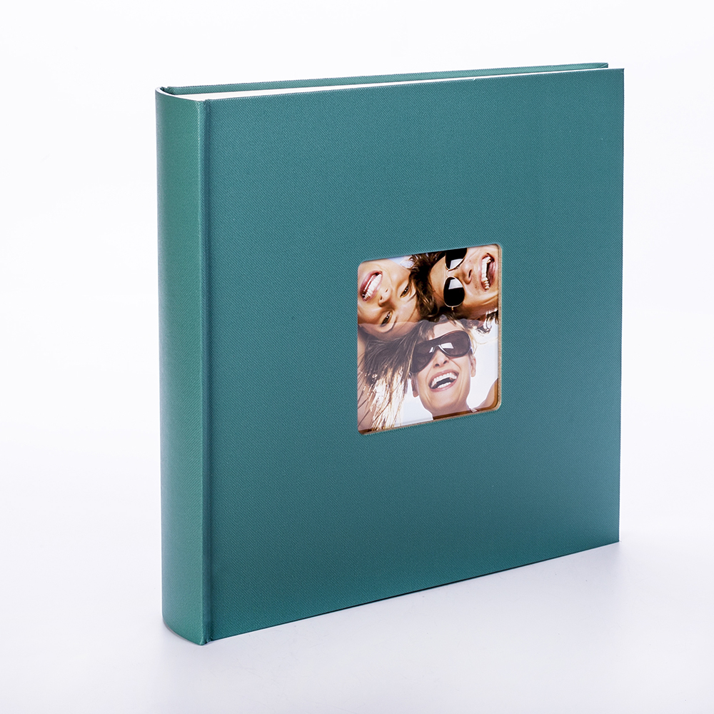 Walther FA-208-K Fun Trend фотоальбом 100 белых страниц 30x30 изумрудный