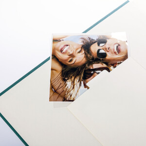 Walther FA-208-K Fun Trend фотоальбом 100 белых страниц 30x30 изумрудный