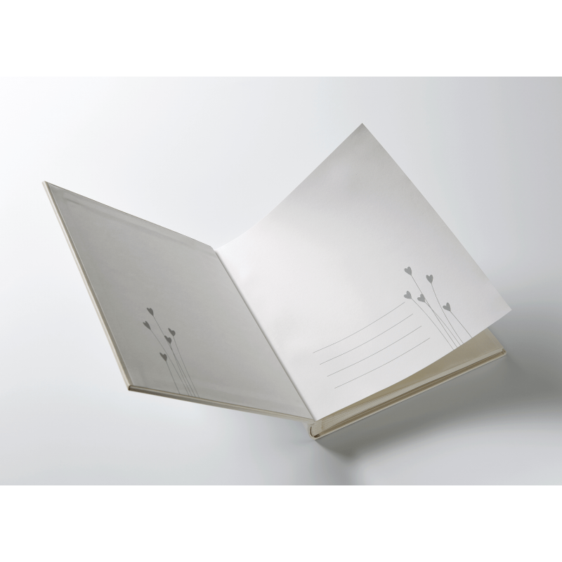 Walther UH-202 Bleeding Heart фотоальбом свадьба 50 белых страниц 28x30.5 белый