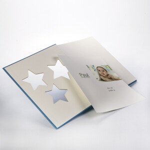 Walther UK-133-L Estrella фотоальбом детский 50 белых страниц 28x30.5 голубой