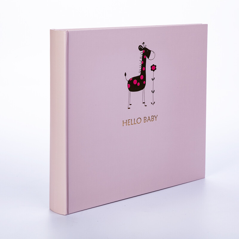 Walther UK-148-R Baby animal фотоальбом детский 50 белых страниц 28x25 розовый