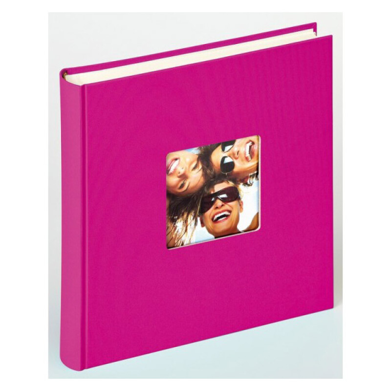 Walther FA-208-Q Fun Trend фотоальбом 100 белых страниц 30x30 розовый