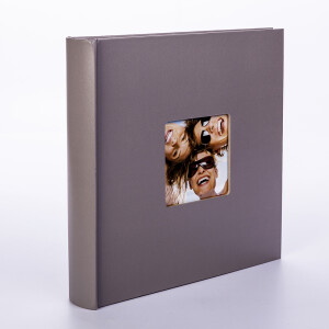 Walther FA-208-X Fun фотоальбом 100 белых страниц 30x30 серый